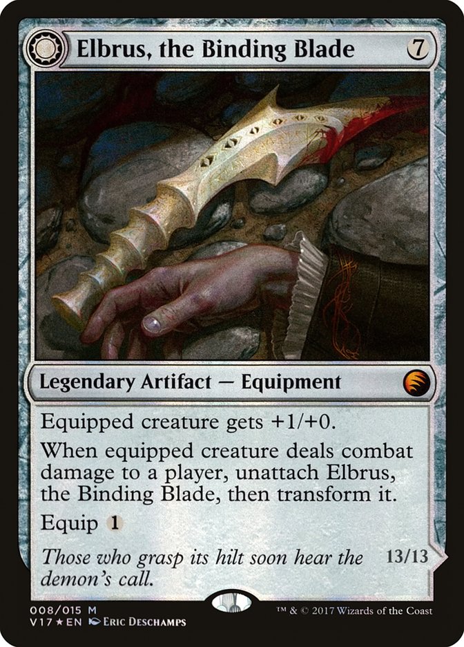 Elbrus, the Binding Blade (V17-008) - From the Vault: Transform: (Double Faced Transform) Foil
