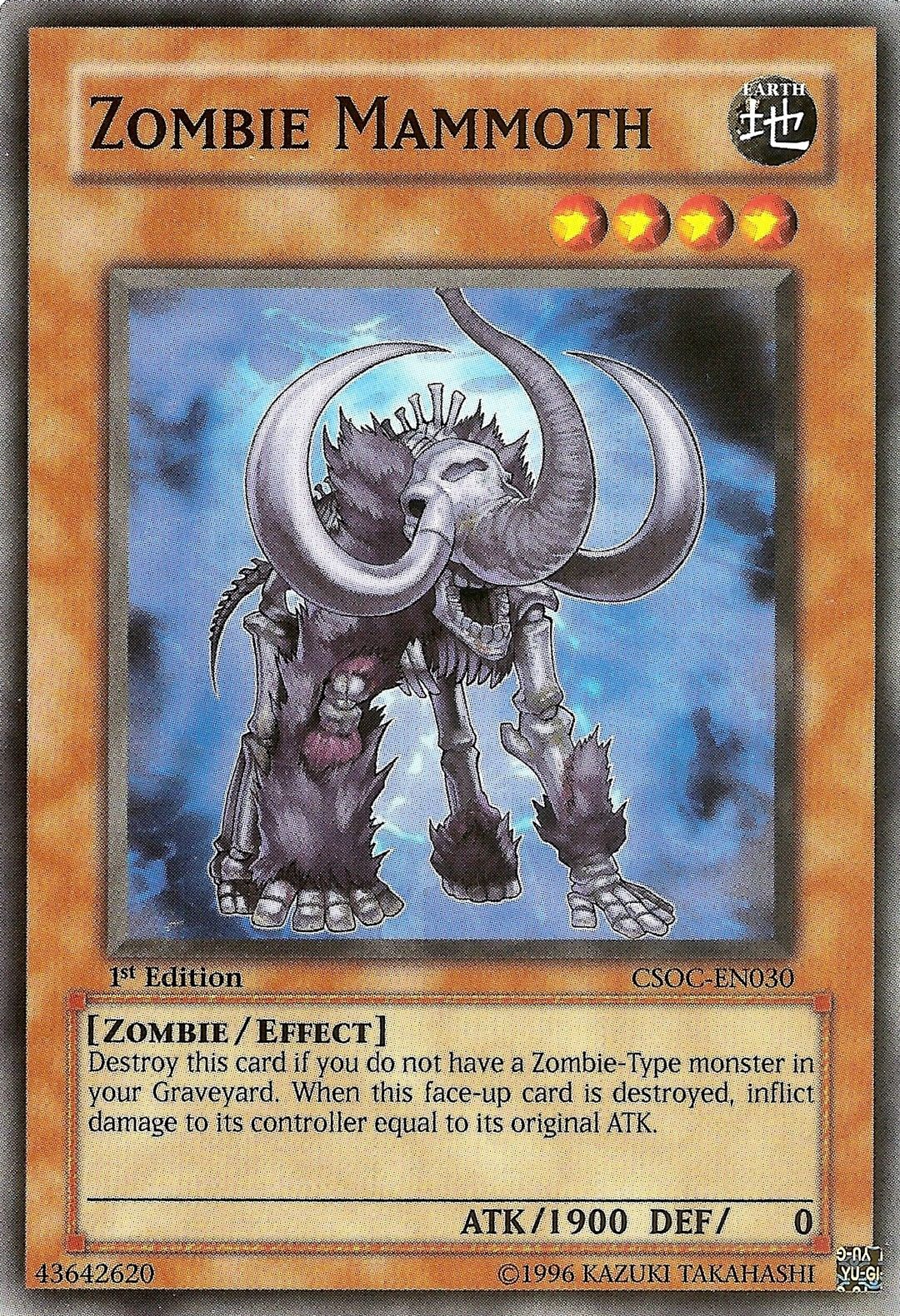 Zombie Mammoth [CSOC-EN030] Common | The CG Realm