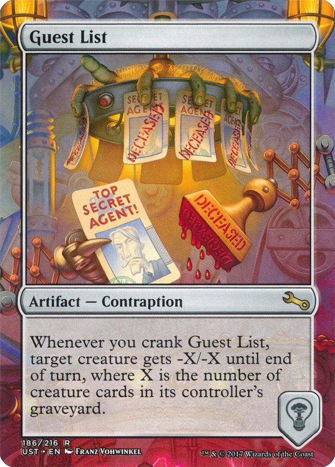 Guest List [Unstable] | The CG Realm