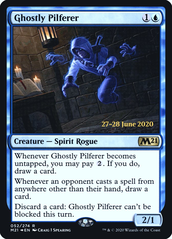Ghostly Pilferer [Core Set 2021 Prerelease Promos] | The CG Realm