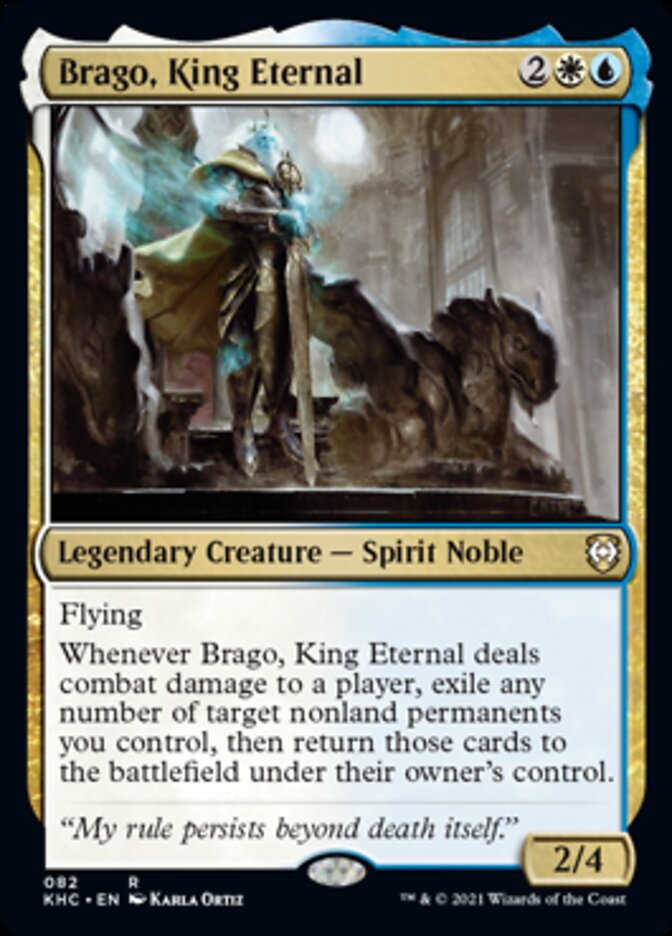 Brago, King Eternal [Kaldheim Commander] | The CG Realm