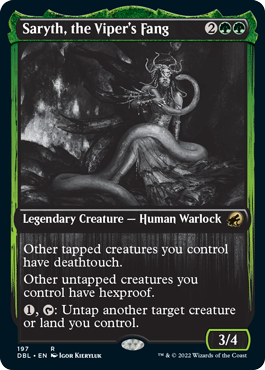 Saryth, the Viper's Fang [Innistrad: Double Feature] | The CG Realm