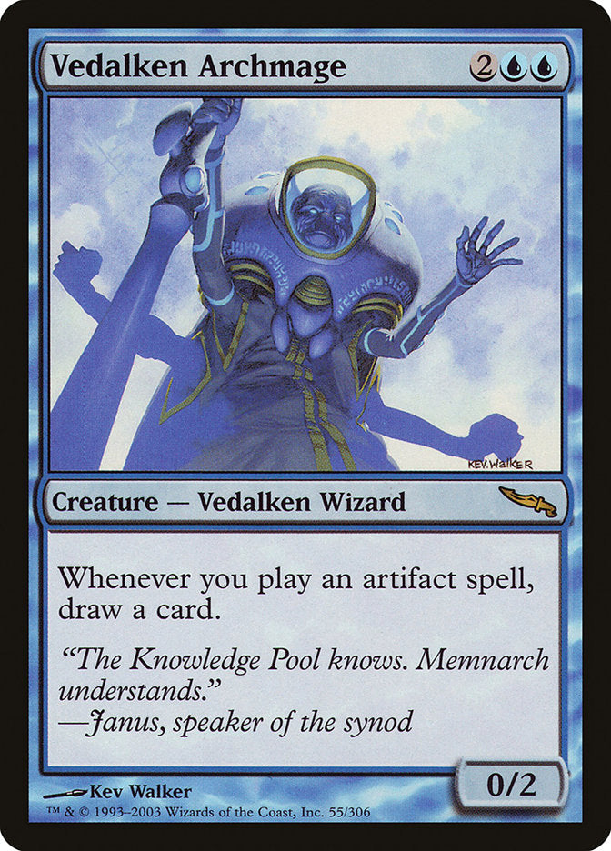 Vedalken Archmage [Mirrodin] | The CG Realm
