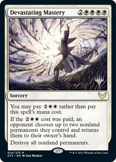 Devastating Mastery (Promo Pack) [Strixhaven: School of Mages Promos] | The CG Realm