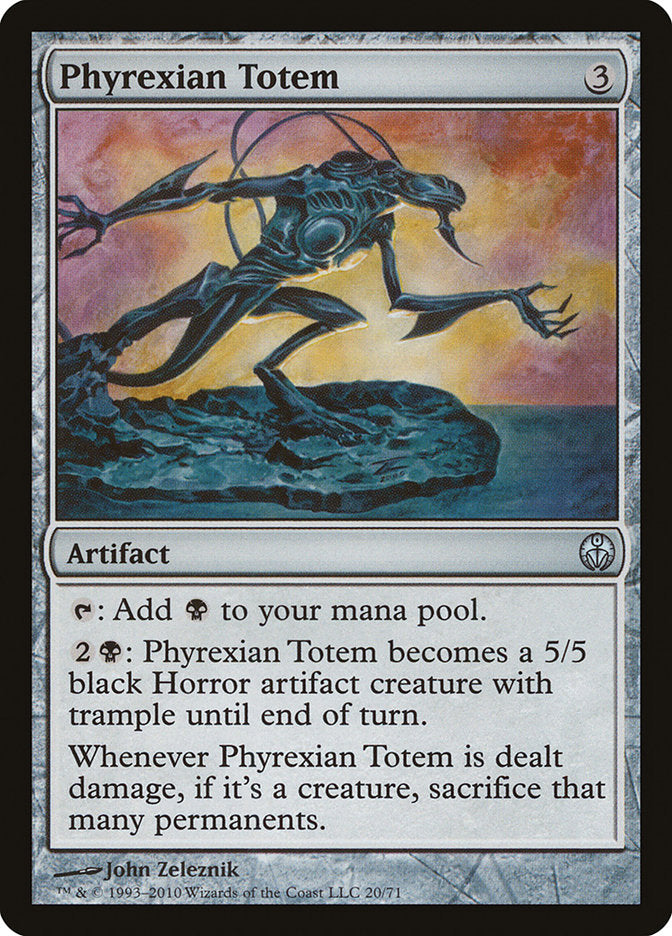 Phyrexian Totem [Duel Decks: Phyrexia vs. the Coalition] | The CG Realm