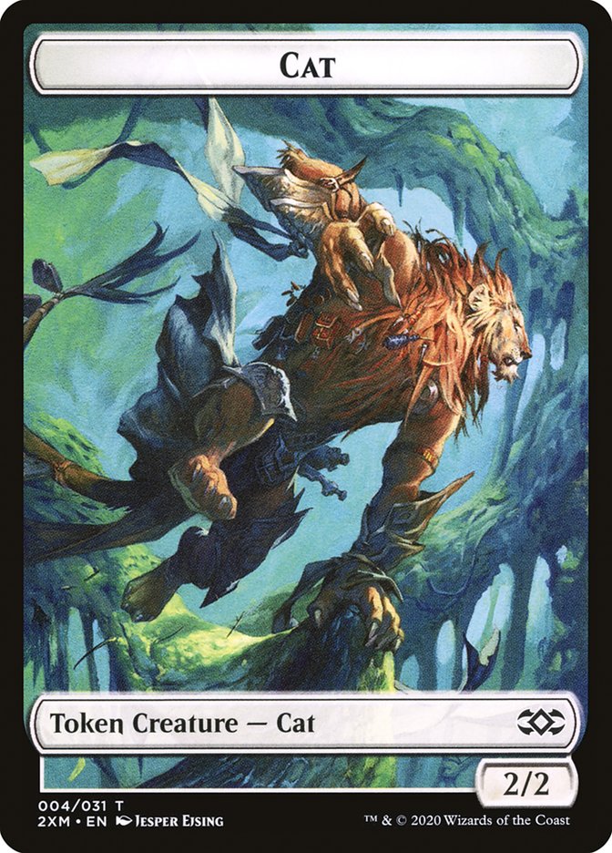 Cat Token [Double Masters Tokens] | The CG Realm