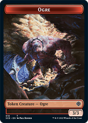Ogre // Zombie Double-Sided Token [Starter Commander Decks] | The CG Realm