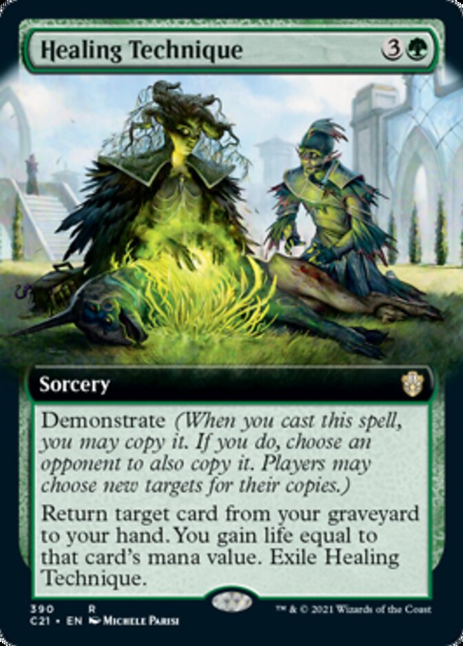 Healing Technique (Extended Art) [Commander 2021] | The CG Realm