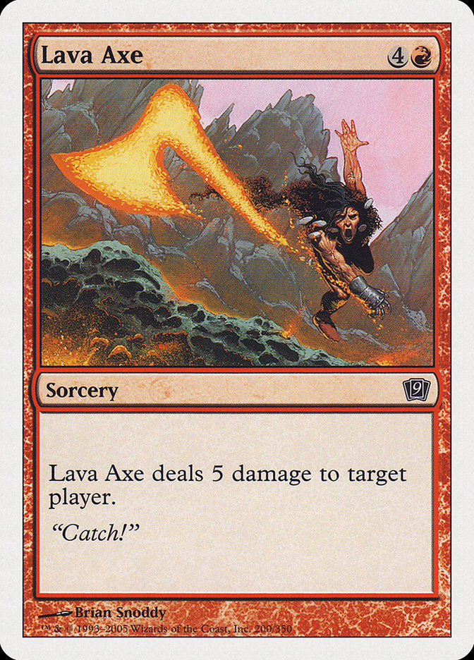 Lava Axe [Ninth Edition] | The CG Realm