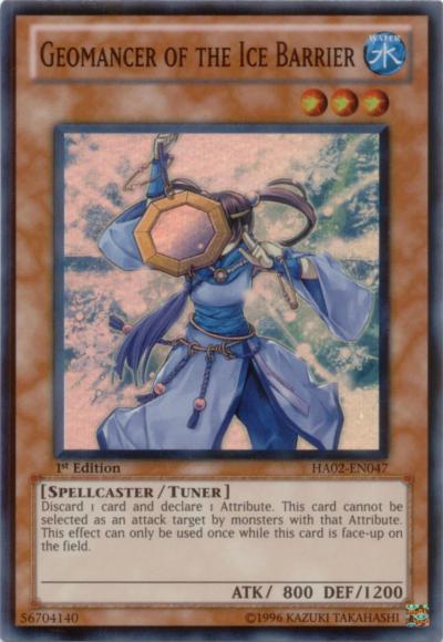 Geomancer of the Ice Barrier [HA02-EN047] Super Rare | The CG Realm
