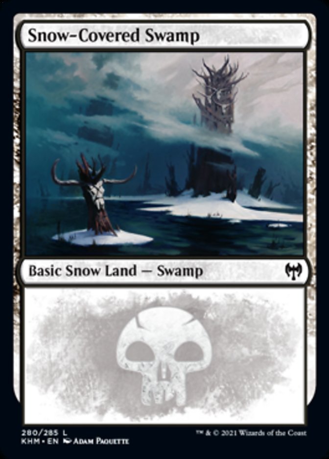 Snow-Covered Swamp (280) [Kaldheim] | The CG Realm