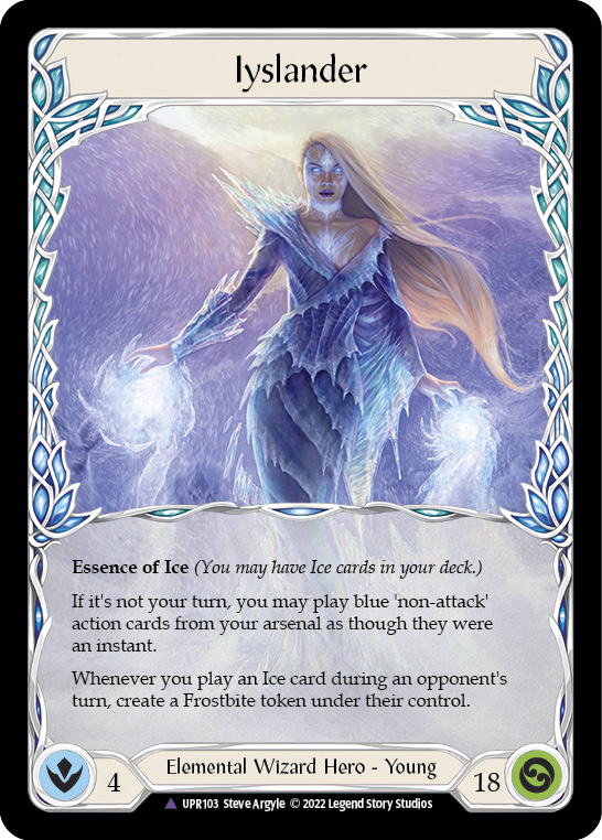 Iyslander (Double-Sided Marvel) [UPR103] (Uprising)  Cold Foil | The CG Realm