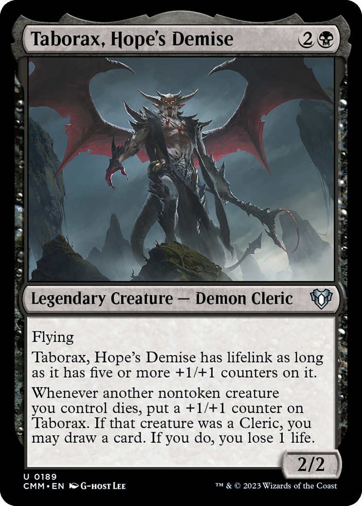 Taborax, Hope's Demise [Commander Masters] | The CG Realm
