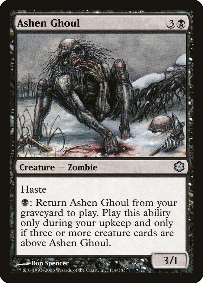 Ashen Ghoul [Coldsnap Theme Decks] | The CG Realm