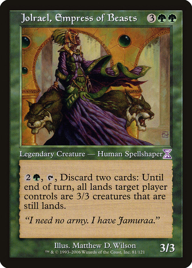 Jolrael, Empress of Beasts [Time Spiral Timeshifted] | The CG Realm