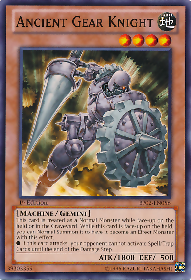 Ancient Gear Knight [BP02-EN056] Common | The CG Realm