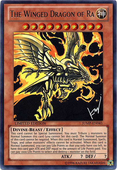 The Winged Dragon of Ra [JUMP-EN045] Ultra Rare | The CG Realm