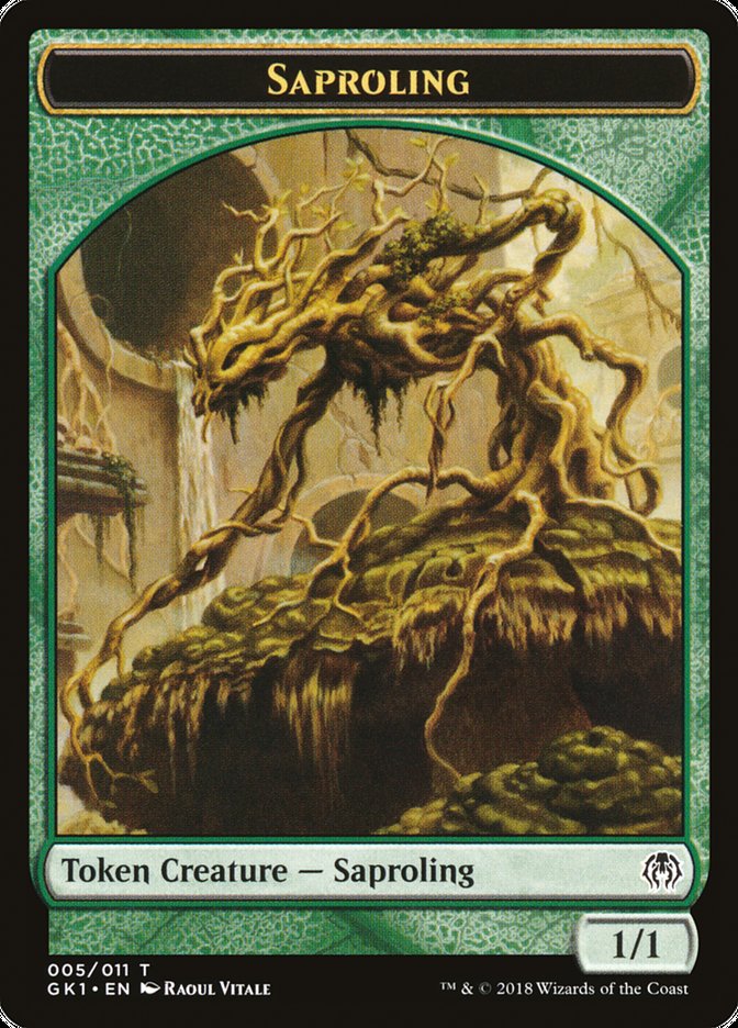 Saproling // Insect Double-Sided Token [Guilds of Ravnica Guild Kit Tokens] | The CG Realm