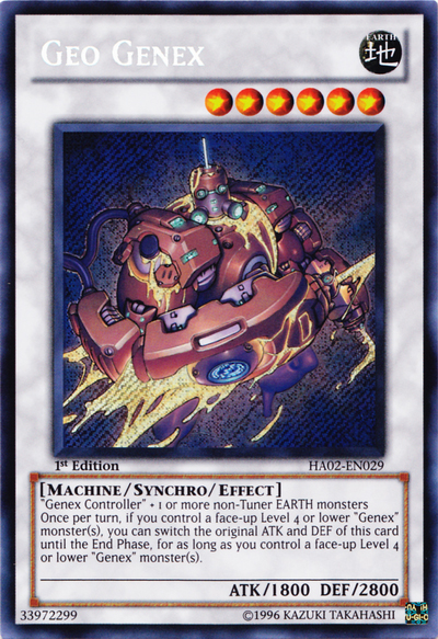 Geo Genex [HA02-EN029] Secret Rare | The CG Realm