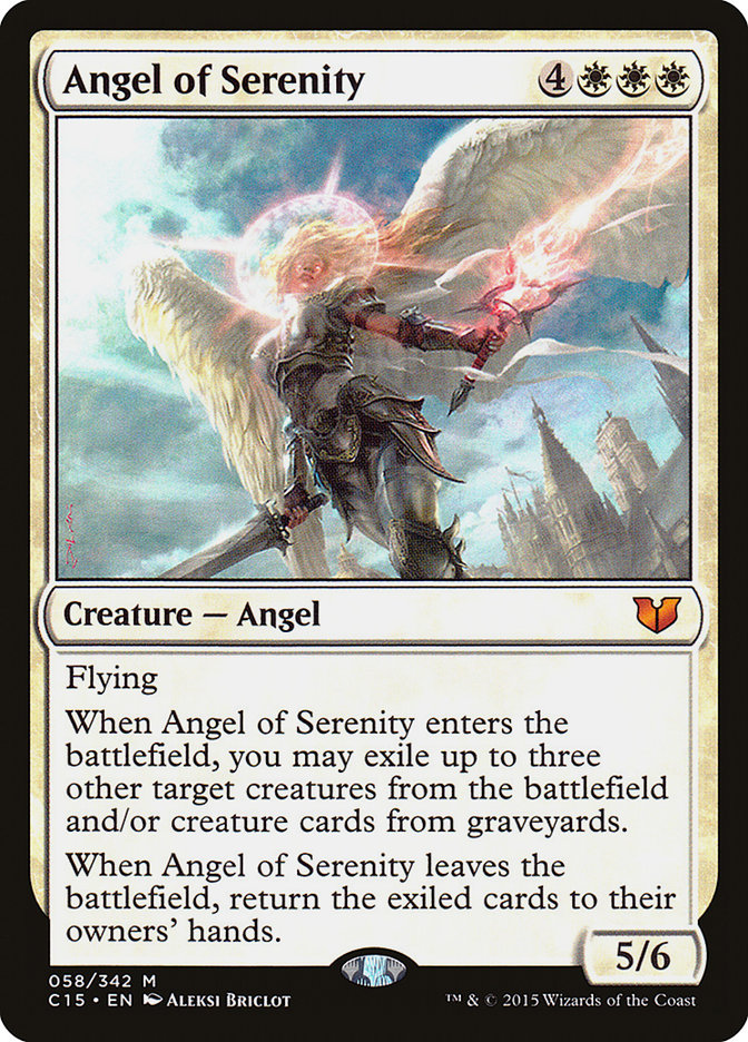 Angel of Serenity [Commander 2015] | The CG Realm