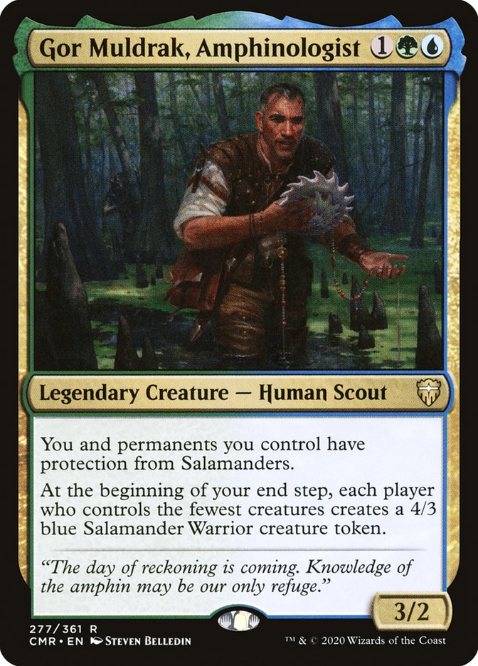 Gor Muldrak, Amphinologist [Commander Legends] | The CG Realm