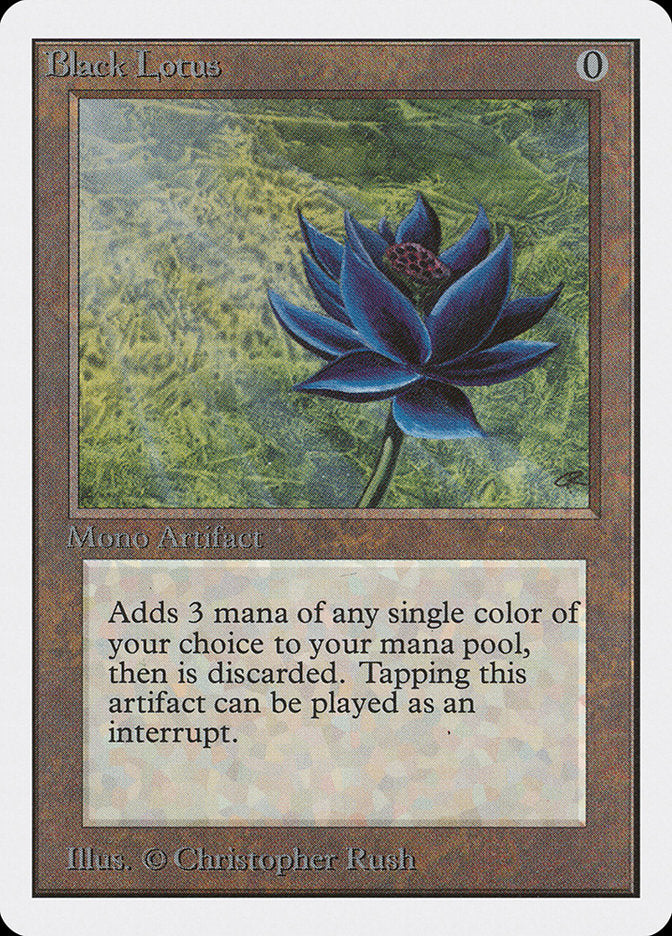 Black Lotus [Unlimited Edition] | The CG Realm