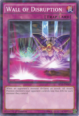 Wall of Disruption [SP15-EN049] Shatterfoil Rare | The CG Realm