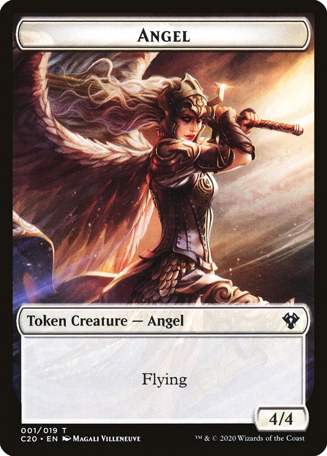 Angel Token [Commander 2020 Tokens] | The CG Realm