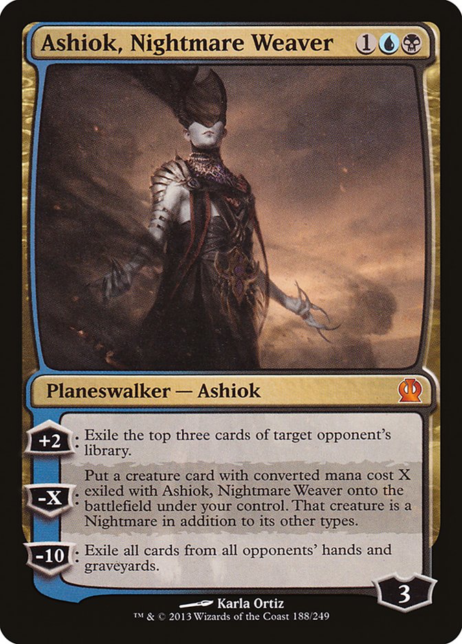 Ashiok, Nightmare Weaver [Theros] | The CG Realm