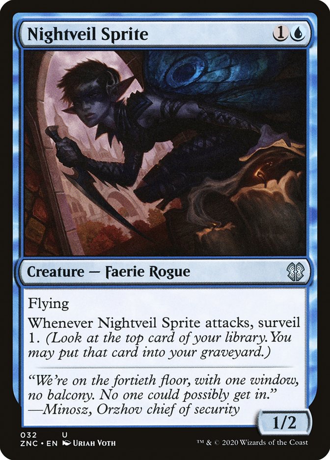 Nightveil Sprite [Zendikar Rising Commander] | The CG Realm