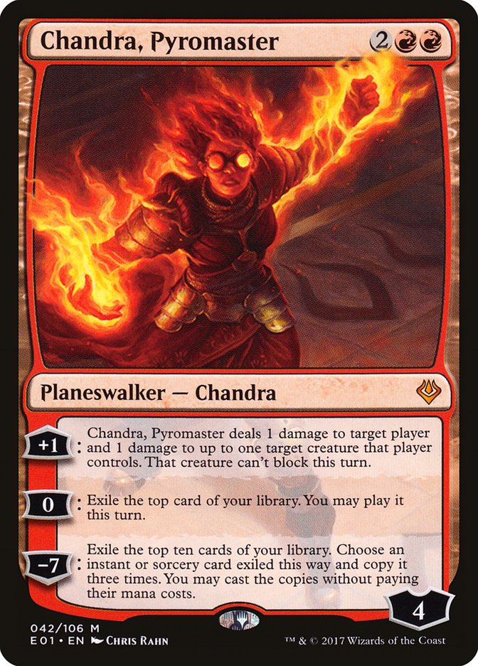 Chandra, Pyromaster [Archenemy: Nicol Bolas] | The CG Realm