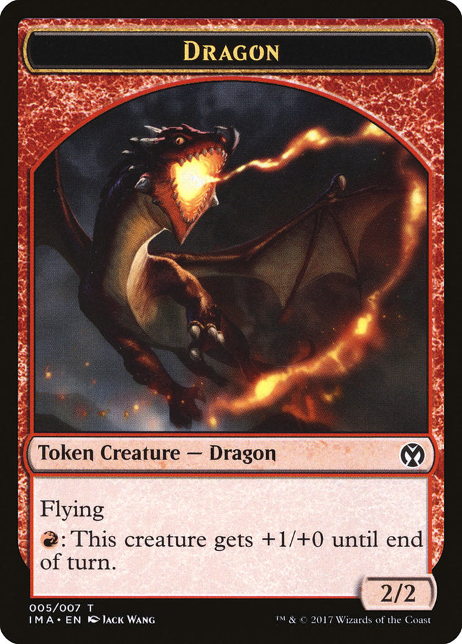 Dragon Token (005/007) [Iconic Masters Tokens] | The CG Realm