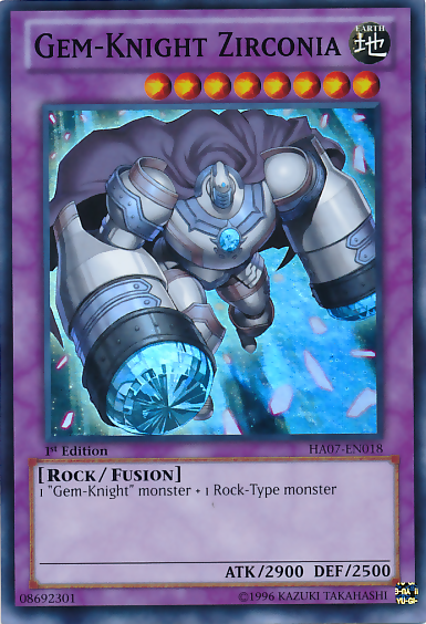 Gem-Knight Zirconia [HA07-EN018] Super Rare | The CG Realm