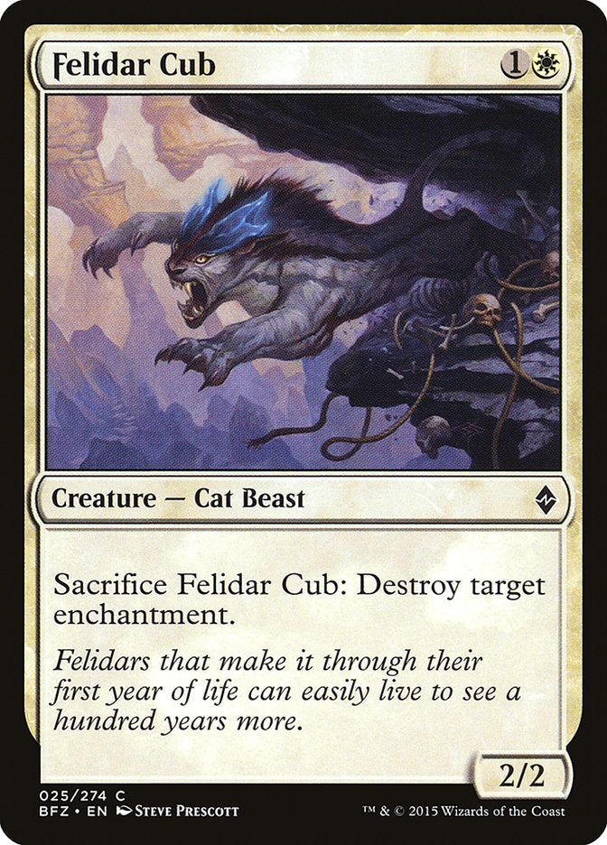 Felidar Cub [Battle for Zendikar] | The CG Realm