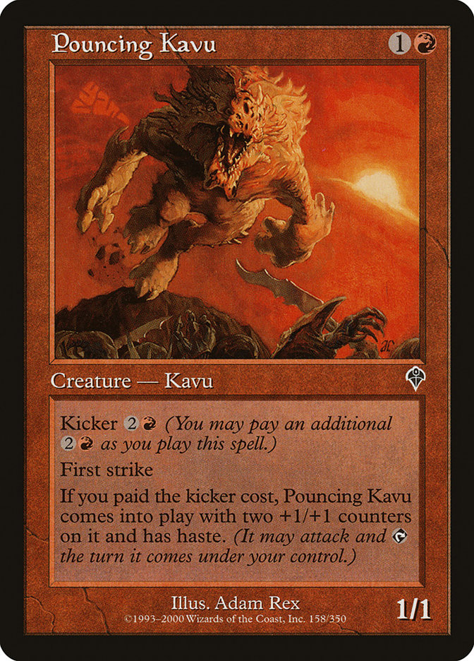 Pouncing Kavu [Invasion] | The CG Realm