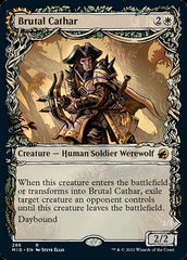 Brutal Cathar // Moonrage Brute (Showcase Equinox) [Innistrad: Midnight Hunt] | The CG Realm