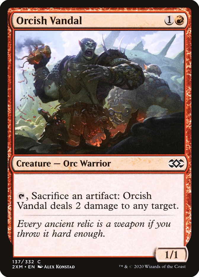 Orcish Vandal [Double Masters] | The CG Realm