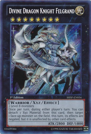Divine Dragon Knight Felgrand [SHSP-EN056] Secret Rare | The CG Realm