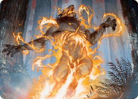 Burn the Accursed Art Card [Innistrad: Midnight Hunt Art Series] | The CG Realm