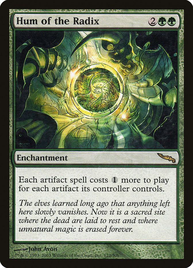 Hum of the Radix [Mirrodin] | The CG Realm
