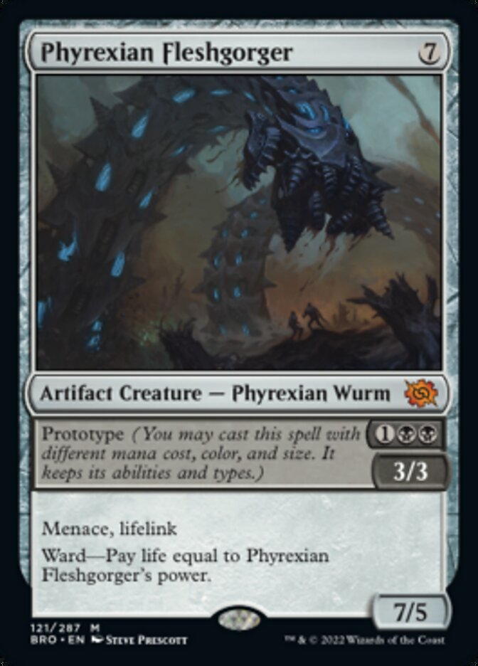 Phyrexian Fleshgorger [The Brothers' War] | The CG Realm
