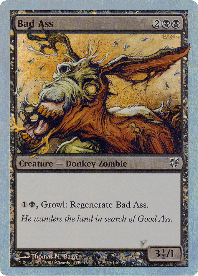 Bad Ass (Alternate Foil) [Unhinged] | The CG Realm