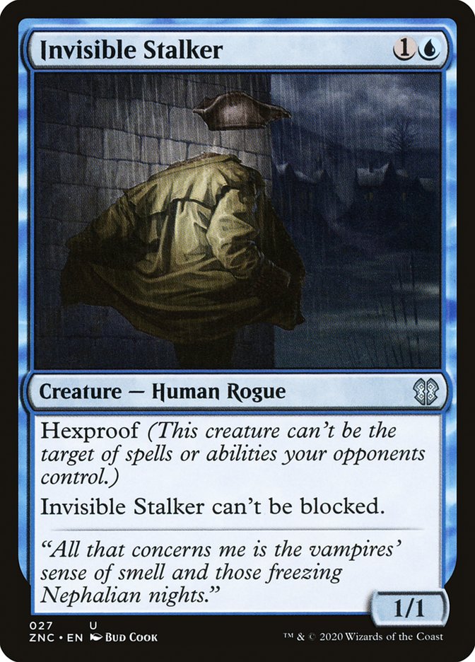 Invisible Stalker [Zendikar Rising Commander] | The CG Realm