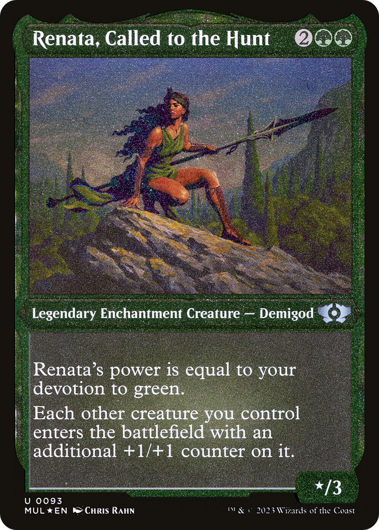 Renata, Called to the Hunt (Foil Etched) [Multiverse Legends] | The CG Realm