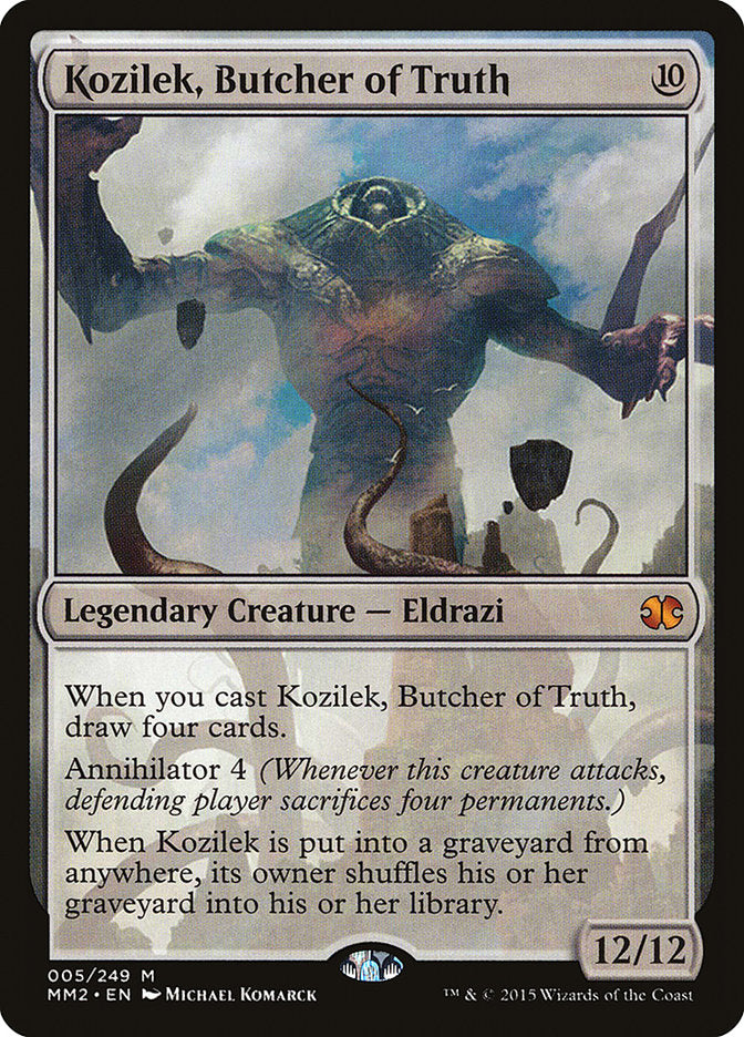 Kozilek, Butcher of Truth [Modern Masters 2015] | The CG Realm