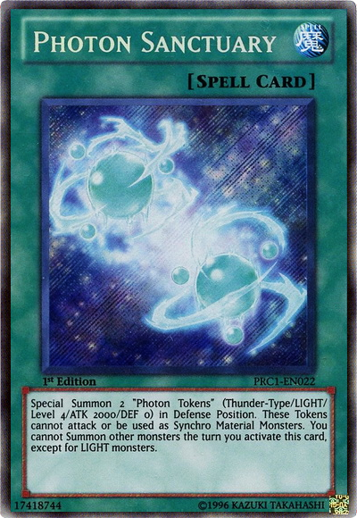 Photon Sanctuary [PRC1-EN022] Secret Rare | The CG Realm