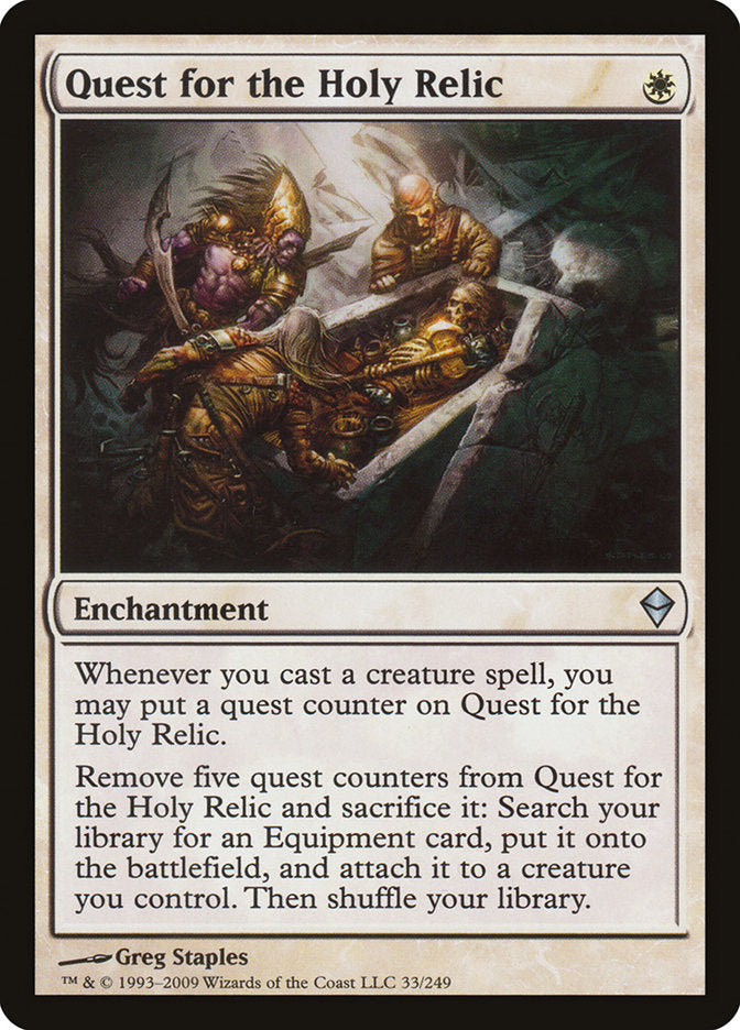 Quest for the Holy Relic [Zendikar] | The CG Realm