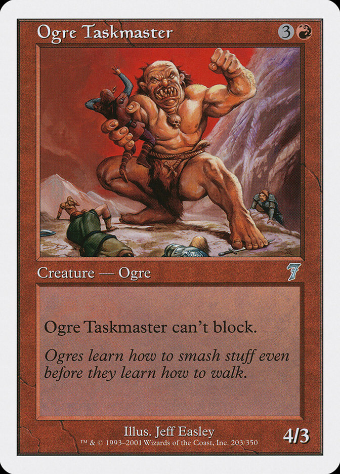 Ogre Taskmaster [Seventh Edition] | The CG Realm