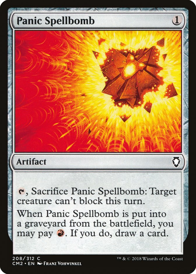 Panic Spellbomb [Commander Anthology Volume II] | The CG Realm