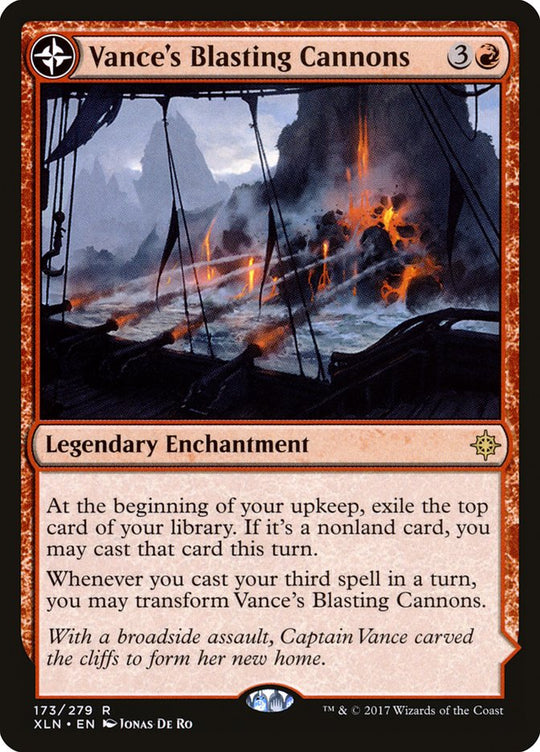 Vance's Blasting Cannons (XLN-173) - Ixalan: (compasslanddfc)
